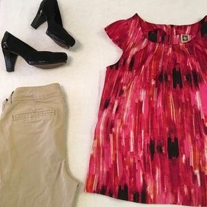 Anne Klein Pink Blouse
